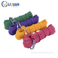 High strength dynamic climbing rope